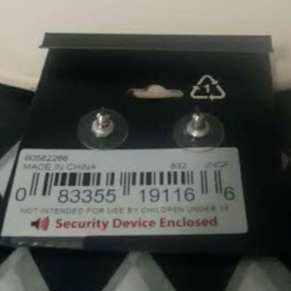 NAPIER Contemporary Silver Smooth & Twisted Texture Door Knocker Earrings**NEW! - Picture 3 of 6